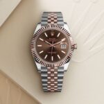Rolex datejust two tone super clone watch