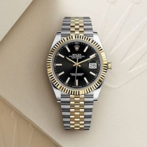 Rolex datejust two tone super clone watch