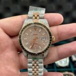 Rolex Datejust Iced out super clone watch