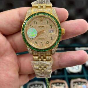 Rolex Datejust Iced out super clone watch