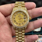 Rolex Daydate Iced out super clone watch
