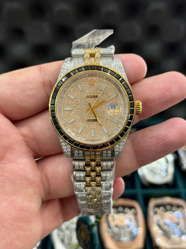 Rolex Datejust Iced out super clone watch