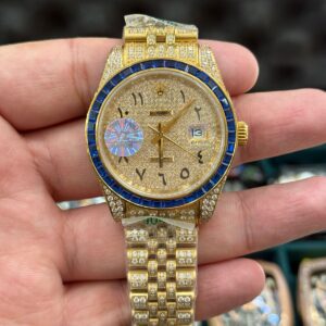 Rolex Datejust Iced out super clone watch