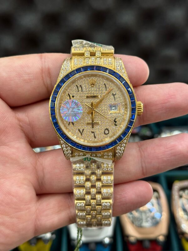 Rolex Datejust Iced out super clone watch