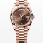 Rolex daydate Rose gold chocolate dial super clone watch