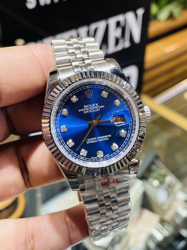 Rolex Datejust Blue Dial watch