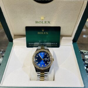 Rolex datejust Two tone watch
