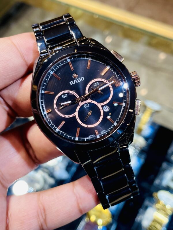 RADO Hyperchrome Black Ceramic Watch