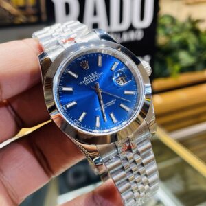 Rolex Datejust Blue Dial watch
