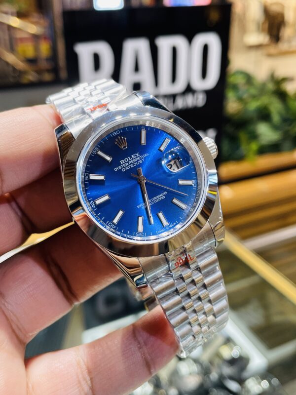 Rolex Datejust Blue Dial watch