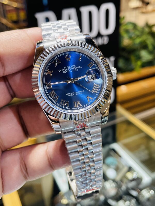 Rolex Datejust Blue Dial watch