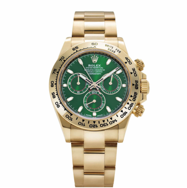Rolex Daytona 116508 'John Mayer' Yellow Gold Green Dial
