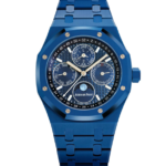 Audemars Piguet Royal Oak Perpetual Calendar Blue Ceramic Blue Dial