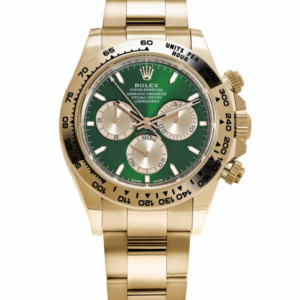 Rolex Daytona 126508 'John Mayer 2.0' Yellow Gold Bright Green and Golden Dial (2025)