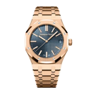 Audemars Piguet Royal Oak Rose Gold Blue Dial 41mm
