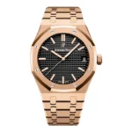 Audemars Piguet Royal Oak Rose Gold Black Dial 41mm