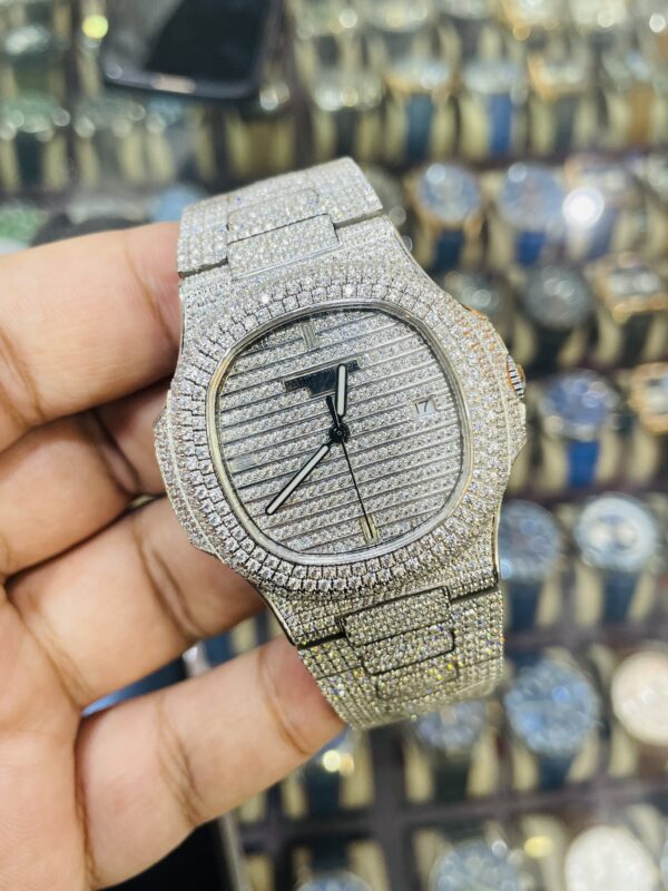 Patek Philippe Nautilus Iced out