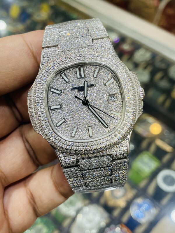 Patek Philippe Nautilus Iced out