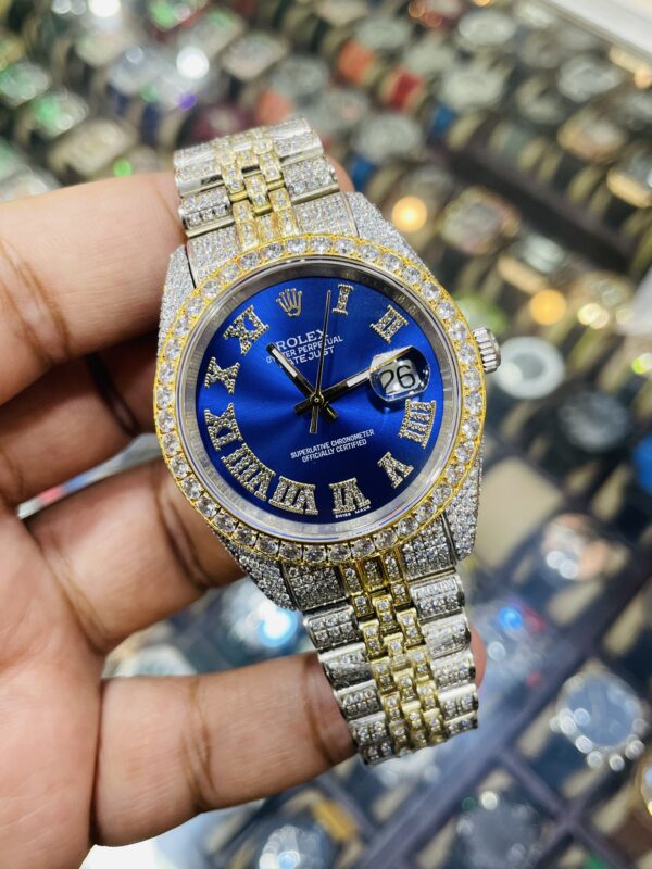 Rolex Datejust Iced Out jubilee Bracelet 41mm