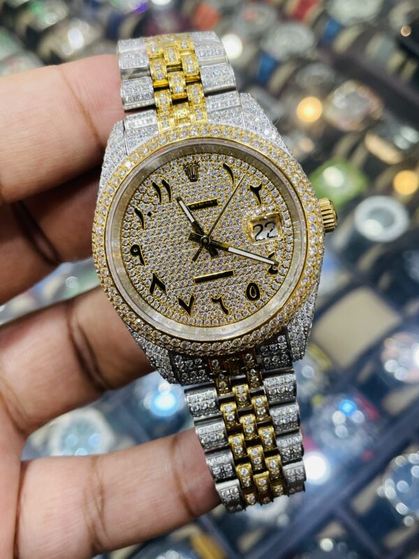 Rolex Datejust Iced Out jubilee Bracelet 41mm