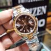 Rolex Datejust 41mm Chocolate stick dial with two tone Oyster Bracelet