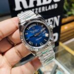 Rolex daydate Ombre blue roman dial 40mm